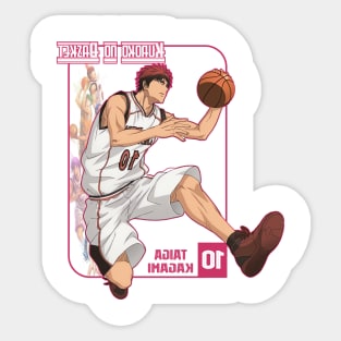 Kagami Taiga Ten Sticker